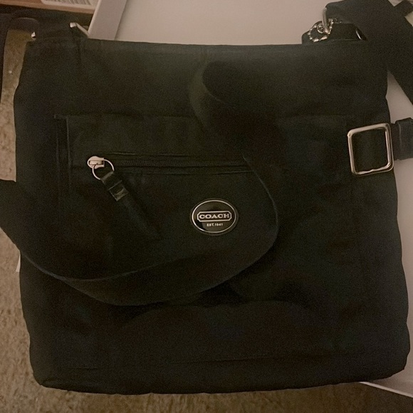 Coach Bags Black Nylon Coach Crossbody Bag Authentic Poshmark